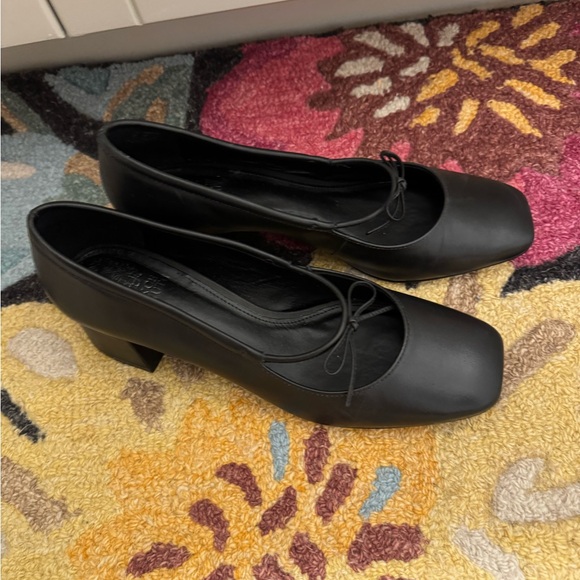 Vince Camuto Bow Mary Jane Charley Racer Block Heel - Picture 5 of 6